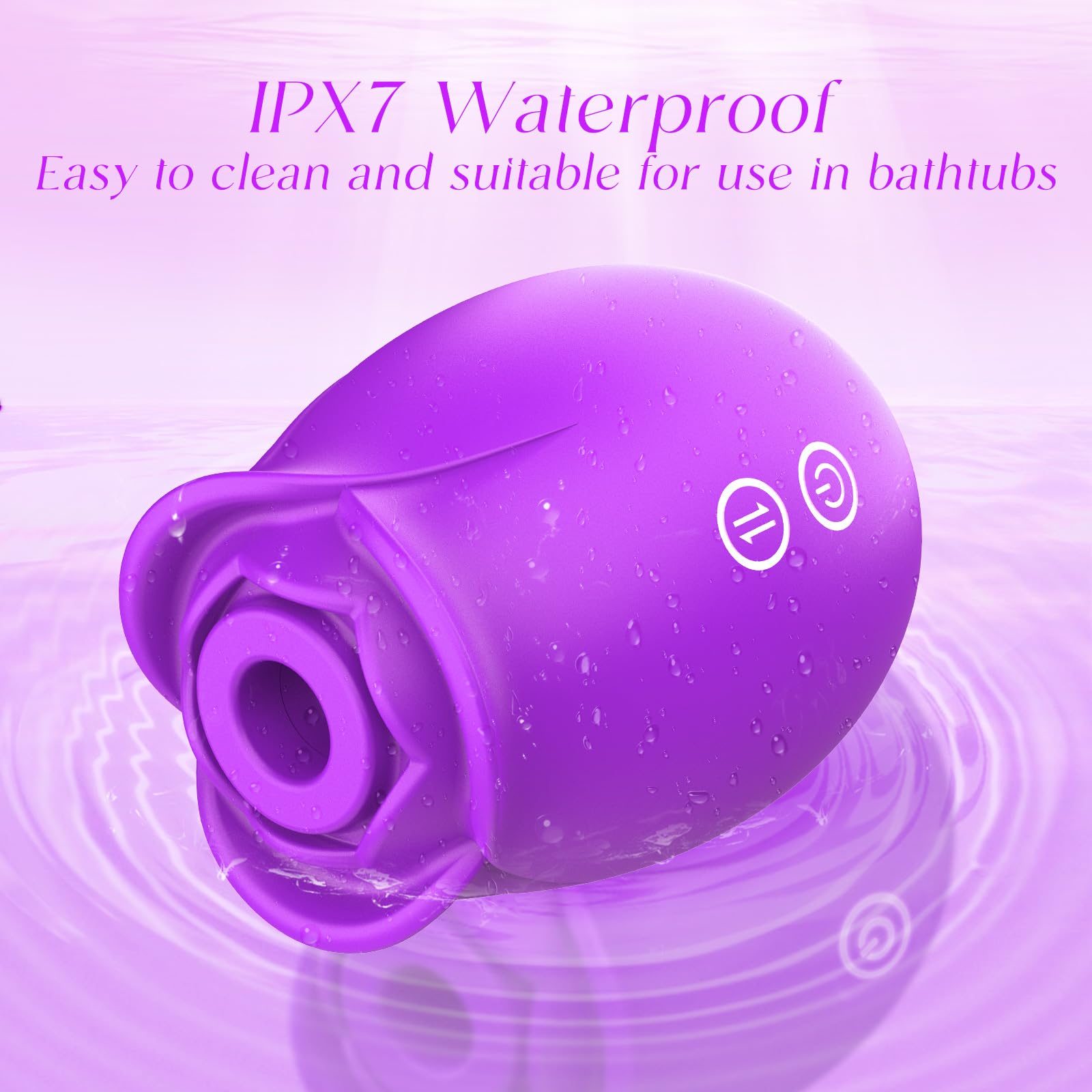 Rose Sex Toy Stimulator Sucking Vibrators for Women's Vibrators G Spot