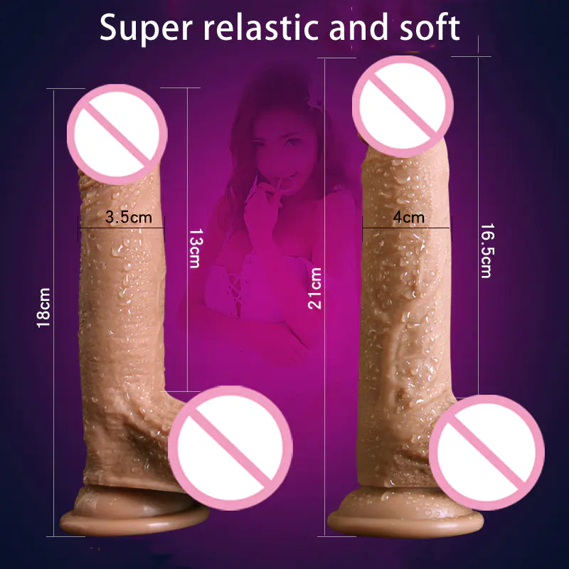 Silky Silicone Pleasure Dildo