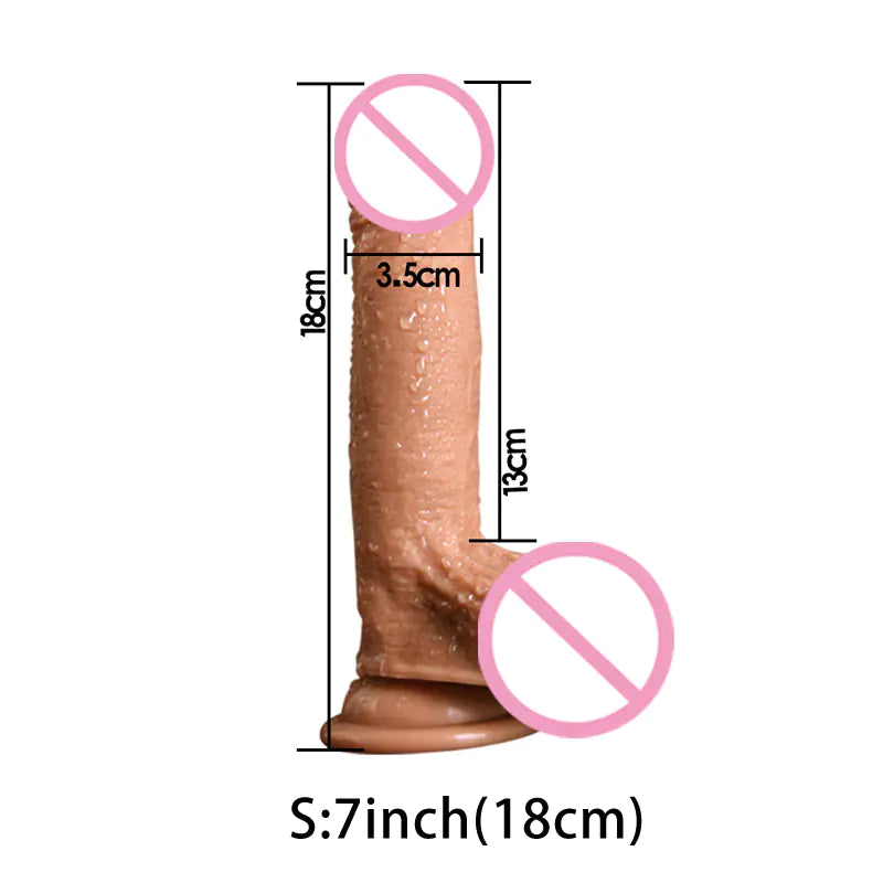 Silky Silicone Pleasure Dildo