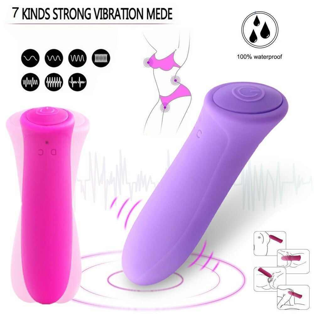 Portable Waterproof Wireless Remote Control Bullet Clit Vibrator Sex-Toys Women