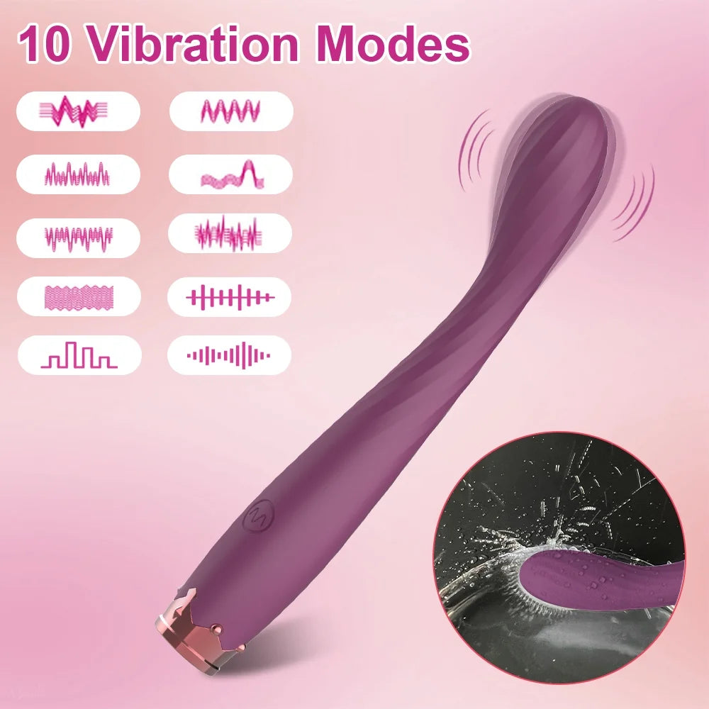 Wireless Rechargeable G Spot Vibrator Sex Toys for Women Purple