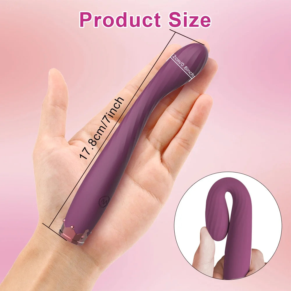 Wireless Rechargeable G Spot Vibrator Sex Toys for Women Purple