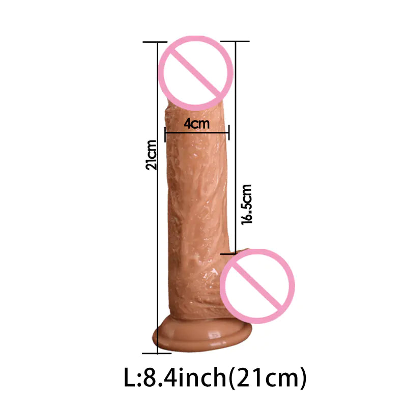 Silky Silicone Pleasure Dildo