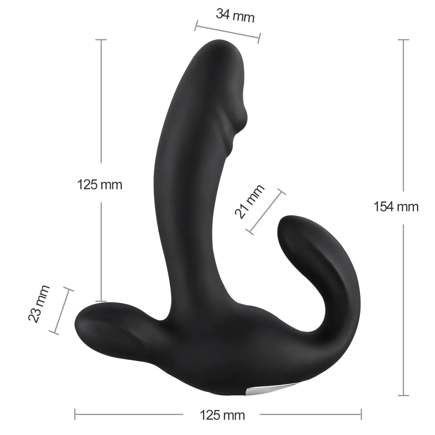 Prostate Vibrator and Anal Plug for Men